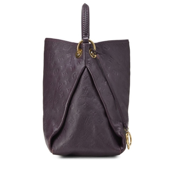 LOUIS VUITTON- Monogram Empreinte Artsy MM. Purple Est. Retail C$5,028.03 - Picture 2 of 13